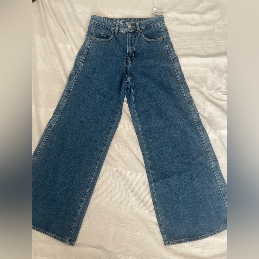 Old Navy high rise, wide leg Jeans